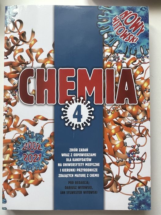 Komplet zadań z chemii, 4 części - Witowski (5000 zadań)