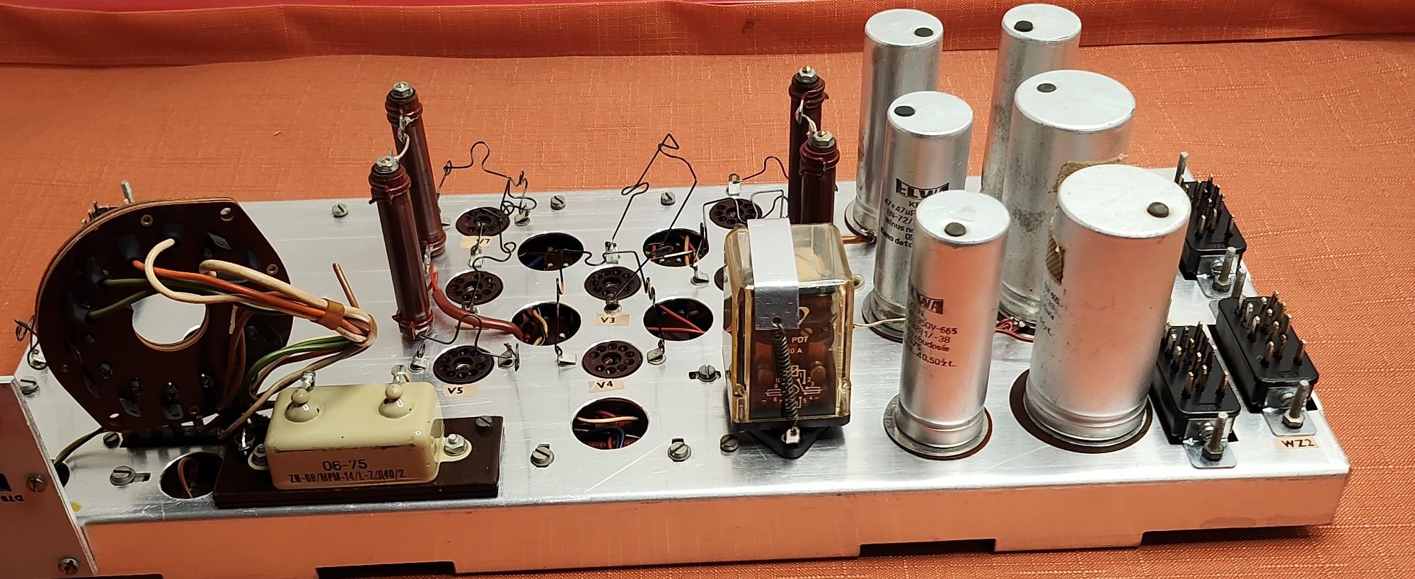 Stara elektronika moduł oscyloskop Okd 514a