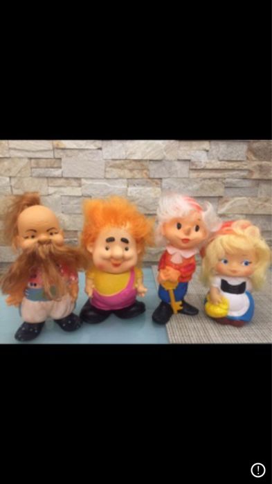 Пролам дешево новые резиновые игрушки с искус волосами