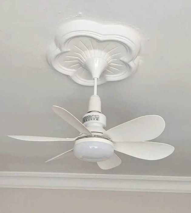 Ventoinha luminária de teto com comando