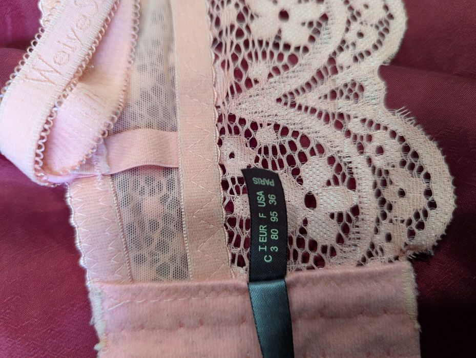 Бюстгальтер рожевий