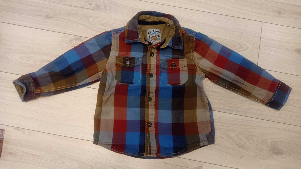 Koszula z długim rękawem rozmiar 80-86 Tu