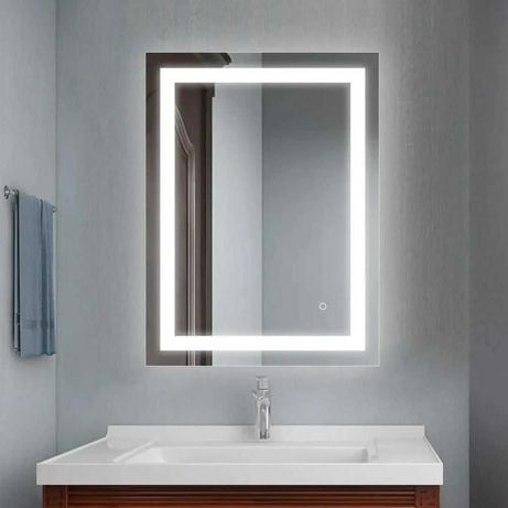 Премиум LED зеркало с подсветкой для ванной комнаты, дзеркало