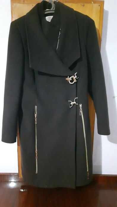 Пальто демісезонне шоколадного кольору