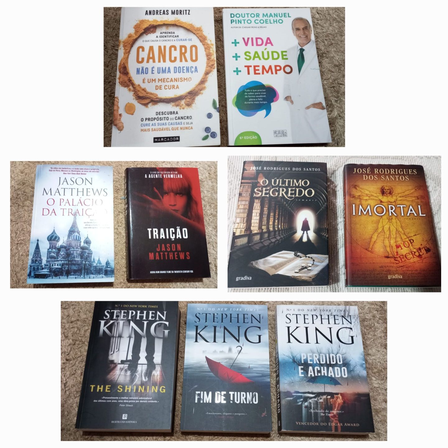 73  livros impecáveis