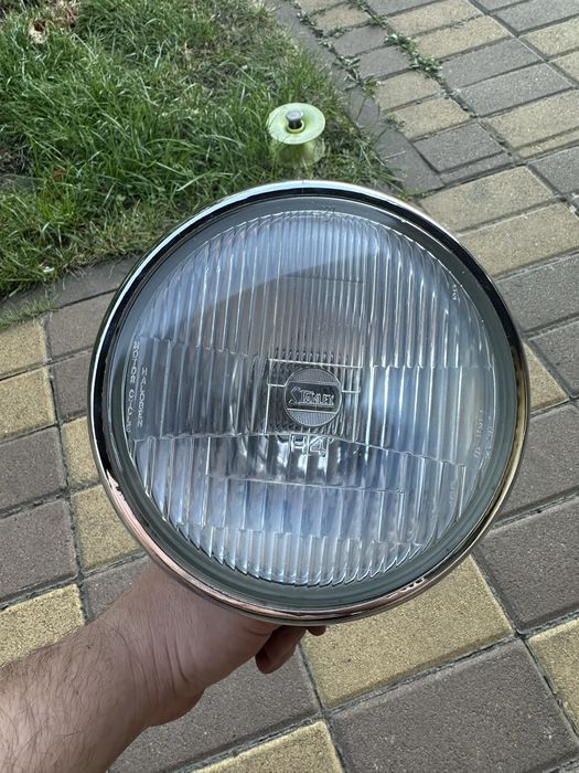 Фара хром на кастом, чоппер