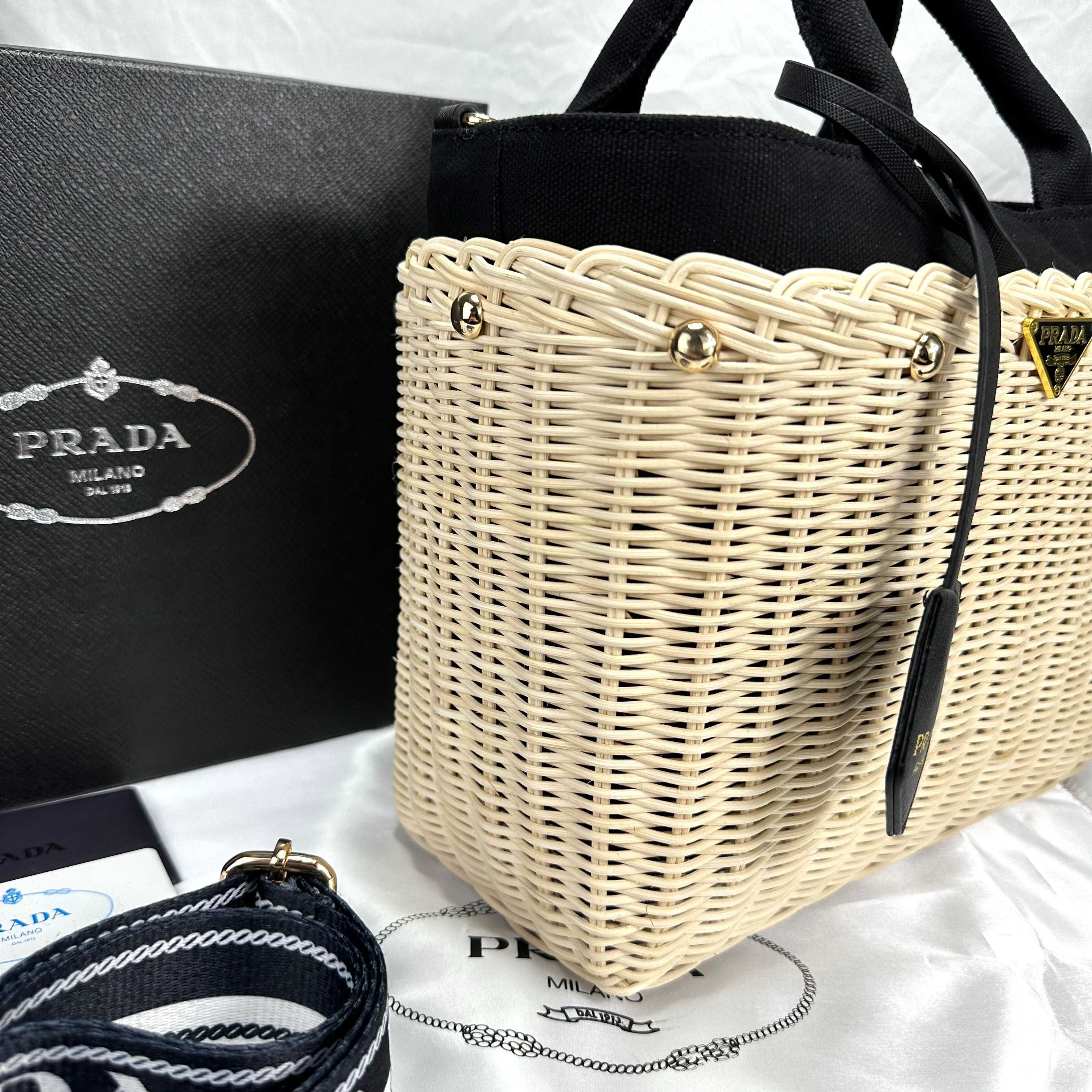 Torebka PRADA Prada Basket Bag z pudełkiem