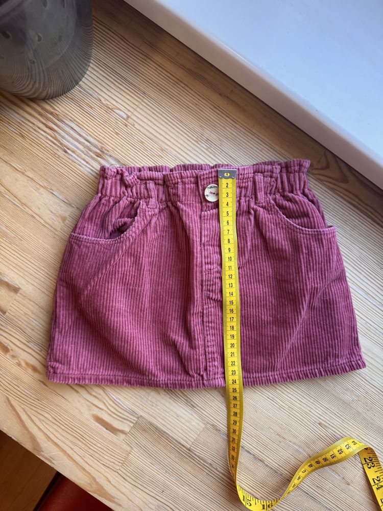 Дівчача спідниця вельветова Zara 104