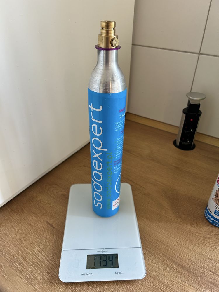 Naboje sodastrem pełne quick connect