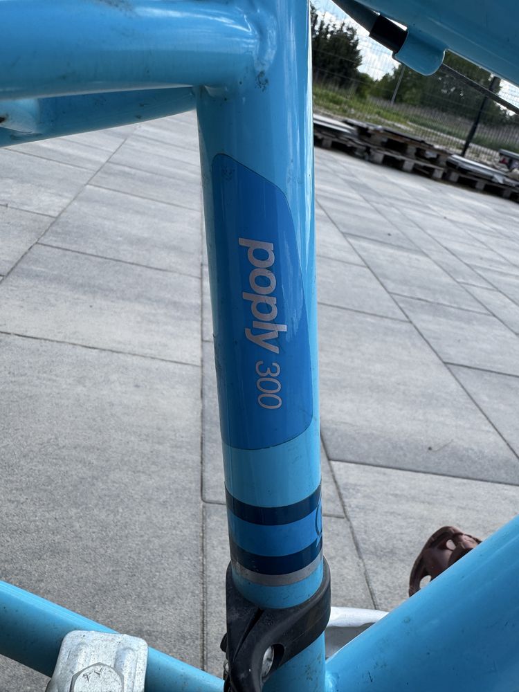 Rower dziecięcy B'TWIN Poply 300 koła 24" rama 12".