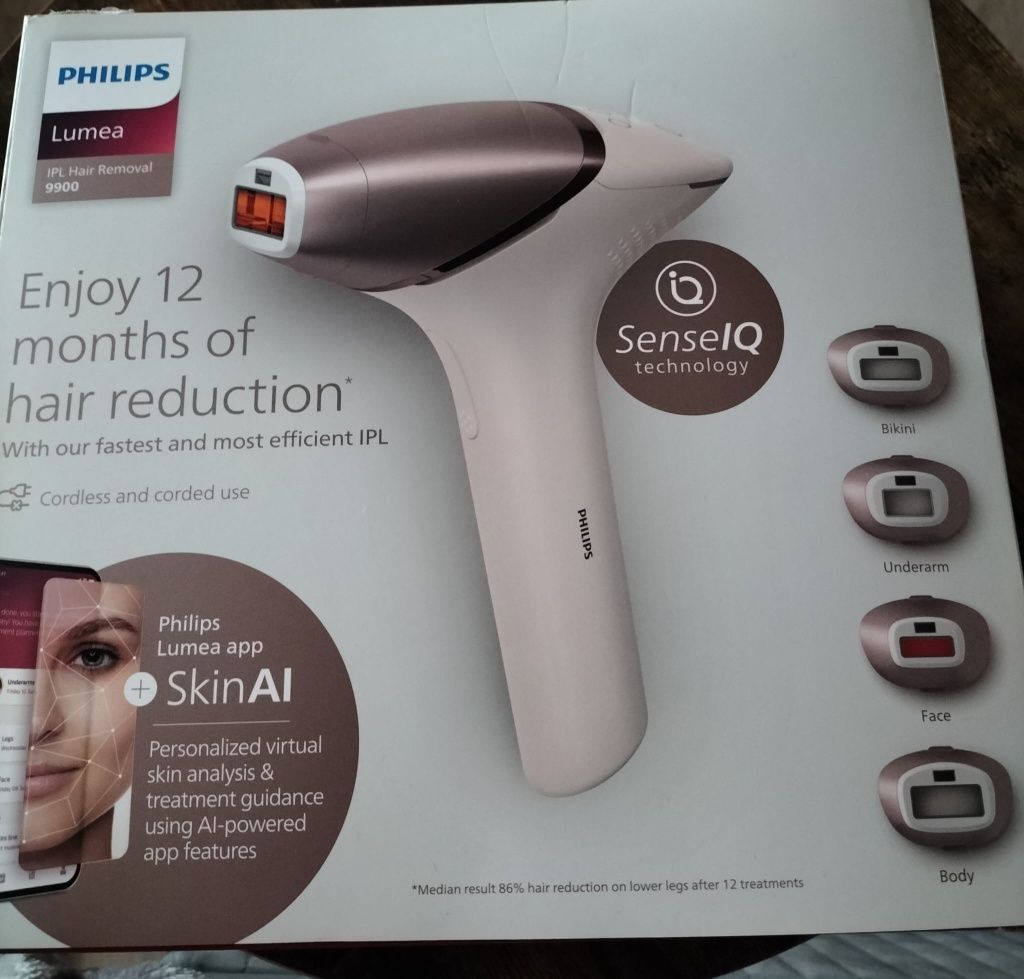 Depilator Philips nowy