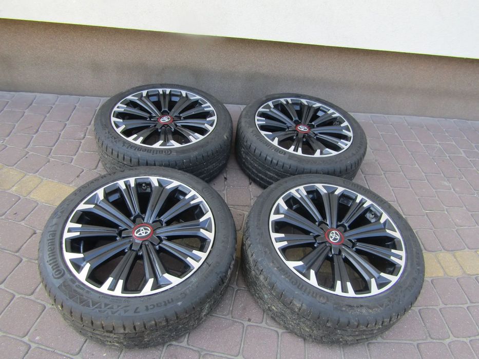KOŁA FELGI ALUMINIOWE 5X114,3 ET 40 225 45 R17 TOYOTA COROLLA E21 GR 19 25R