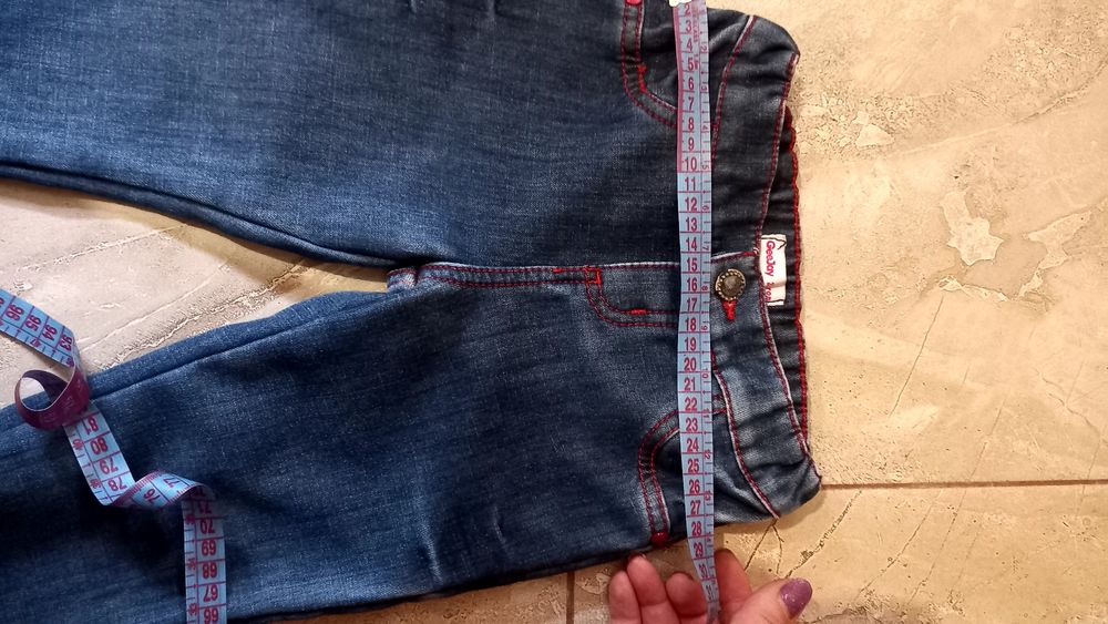 Джинсы на флисе 2-3года.Рост 98