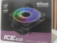 Cooler CPU NTech ICE 410 Intel/AMD RGB (ICE410RGB)