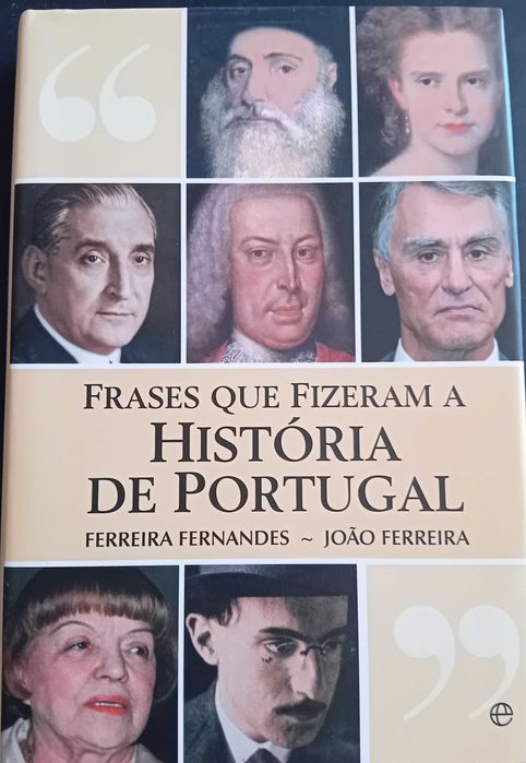 Livro "Frases que fizeram a História de Portugal"