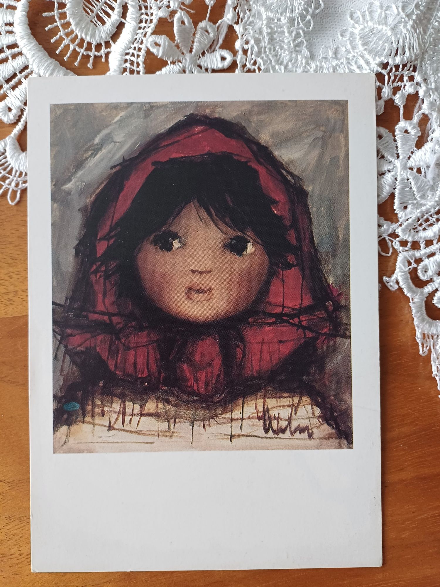 Pocztówki PRL Danuta Muszyńska-Zamorska