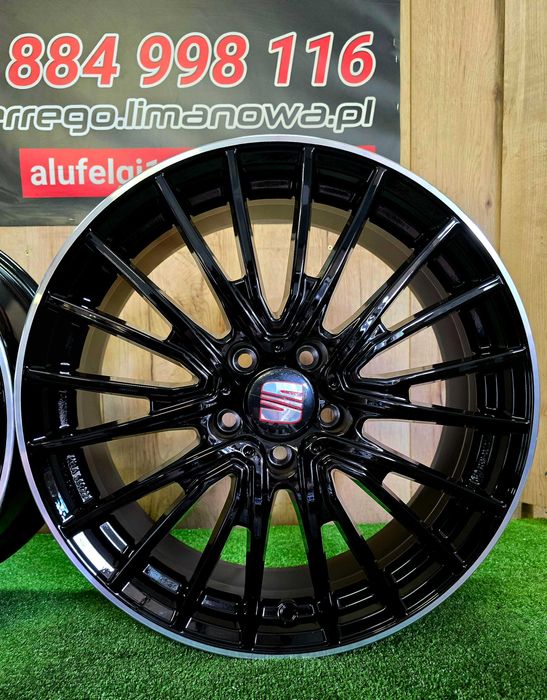 NOWE ALUFELGI SEAT 18x5x112-Ateca,Leon,Exeo,Toledo,Terraco ET33,5 i 40