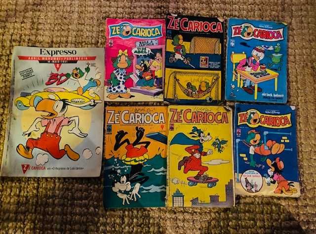 Revistas Mickey, Pateta, Zé Carioca, Bolota...
