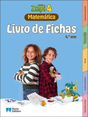 Livro de fichas matemática Zupi 4º ano