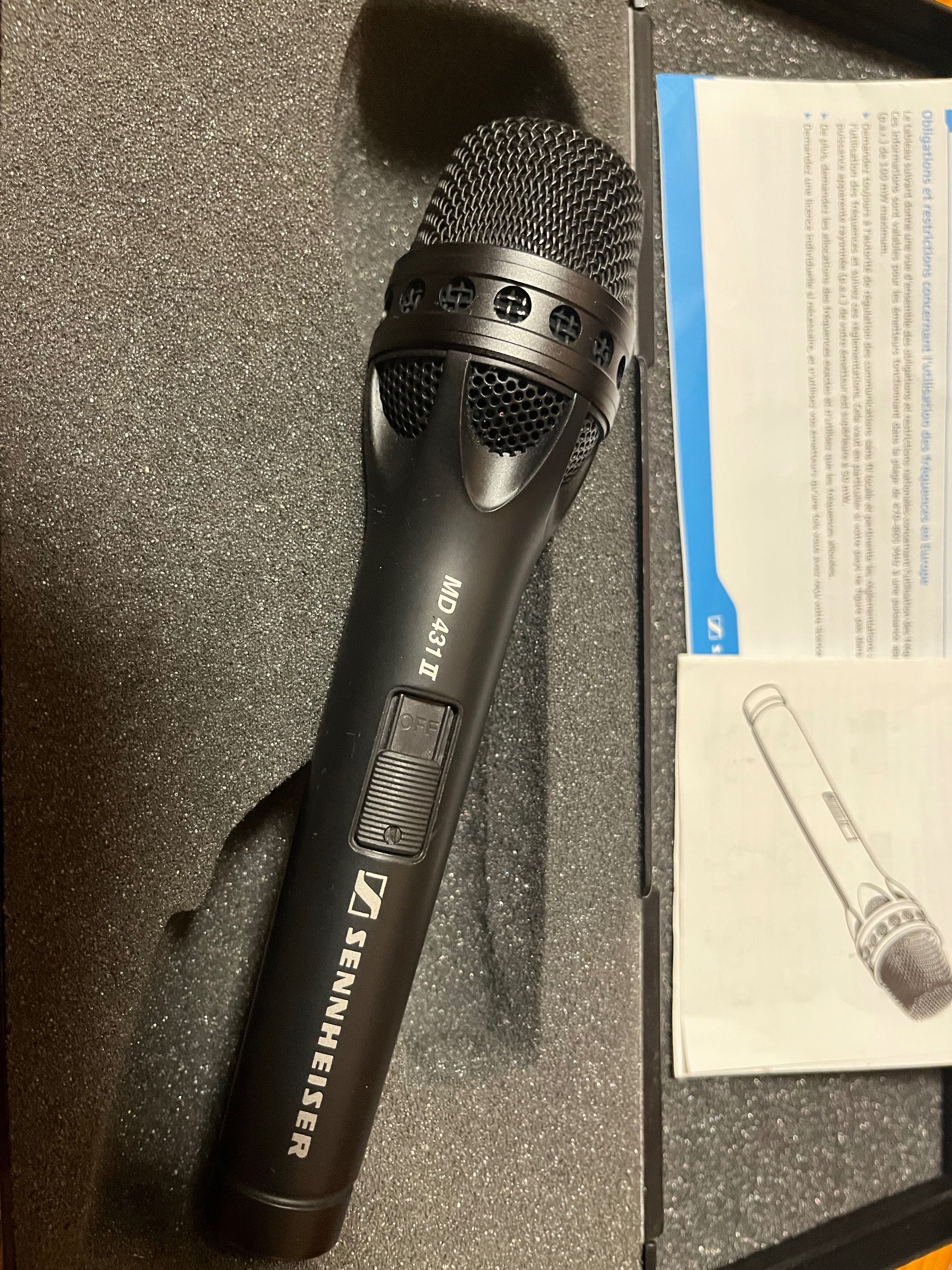 Mikrofon zawodowy Sennheiser MD 831-II