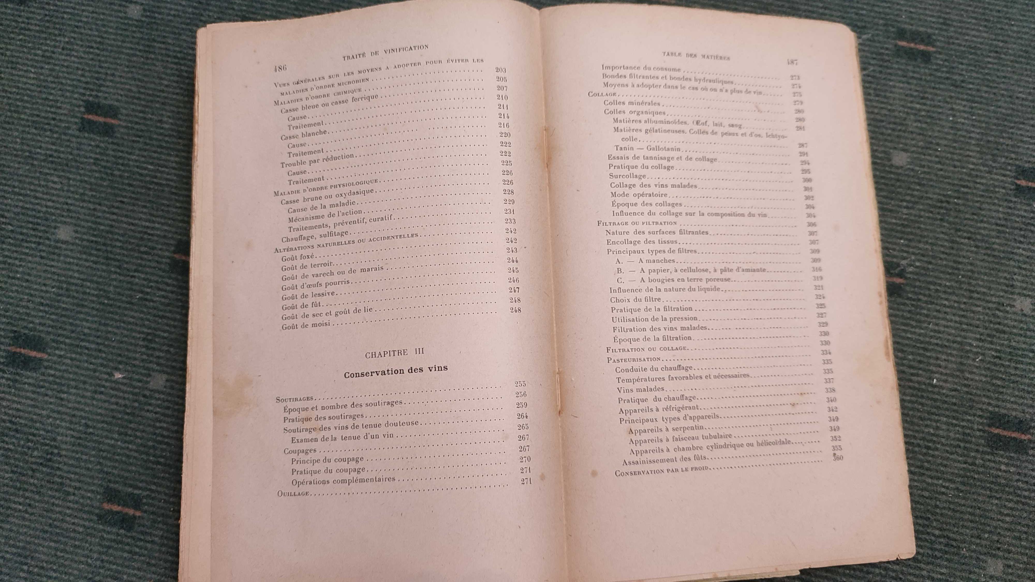 Traité de Vinification Pratique et Rationnelle Vol II - Jules Ventre