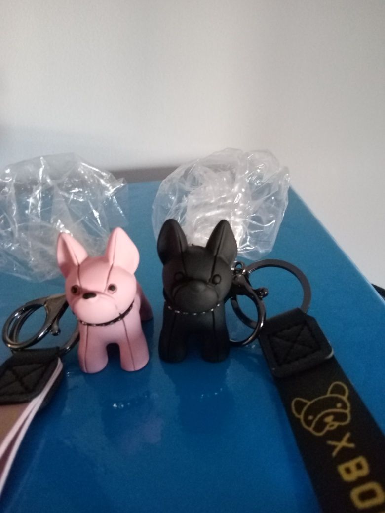 Porta chaves buldogue novos