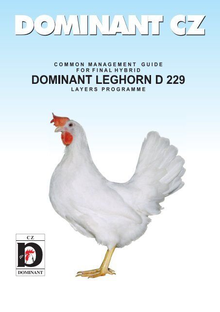 Яйце на інкубацію, Домінант білий D229