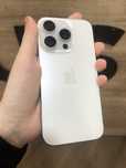 iPhone 15 Pro 256Gb White 100% battery Europa