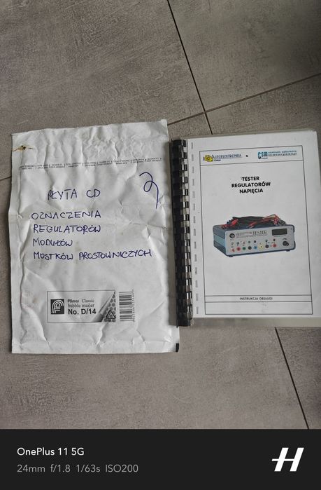 Tester regulatorów napięcia i diod prostowniczych jak nowy