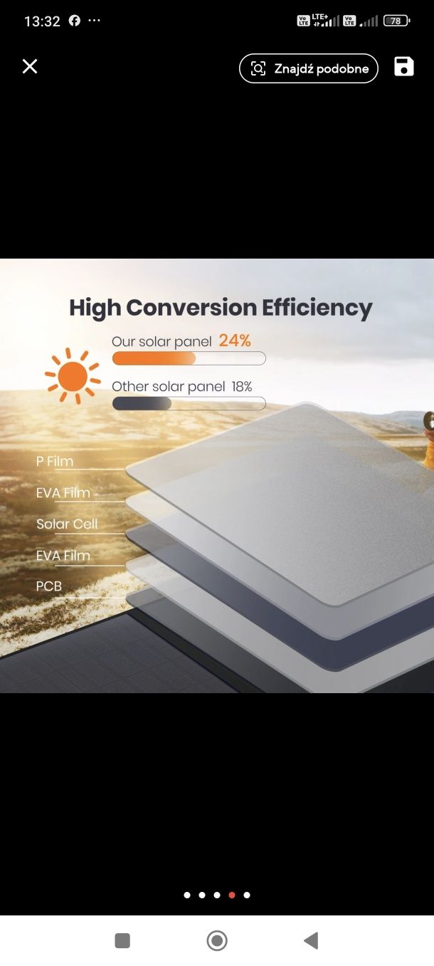 Panal solarny 100 w