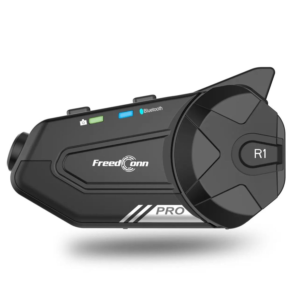 Мотогарнітура з камерою Freedconn R1 PRO, карта 128гб. ГАРАНТІЯ