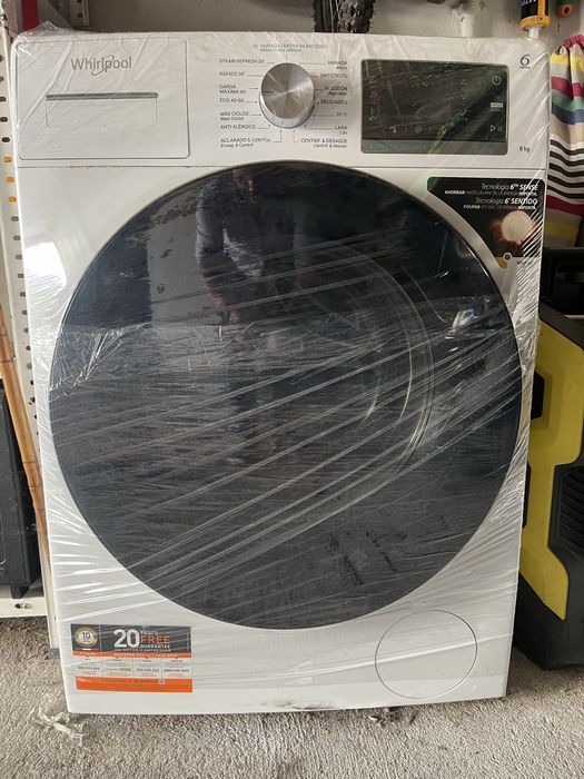 Maquina de lavar 8kg whirlpool W6 W845WR SPT