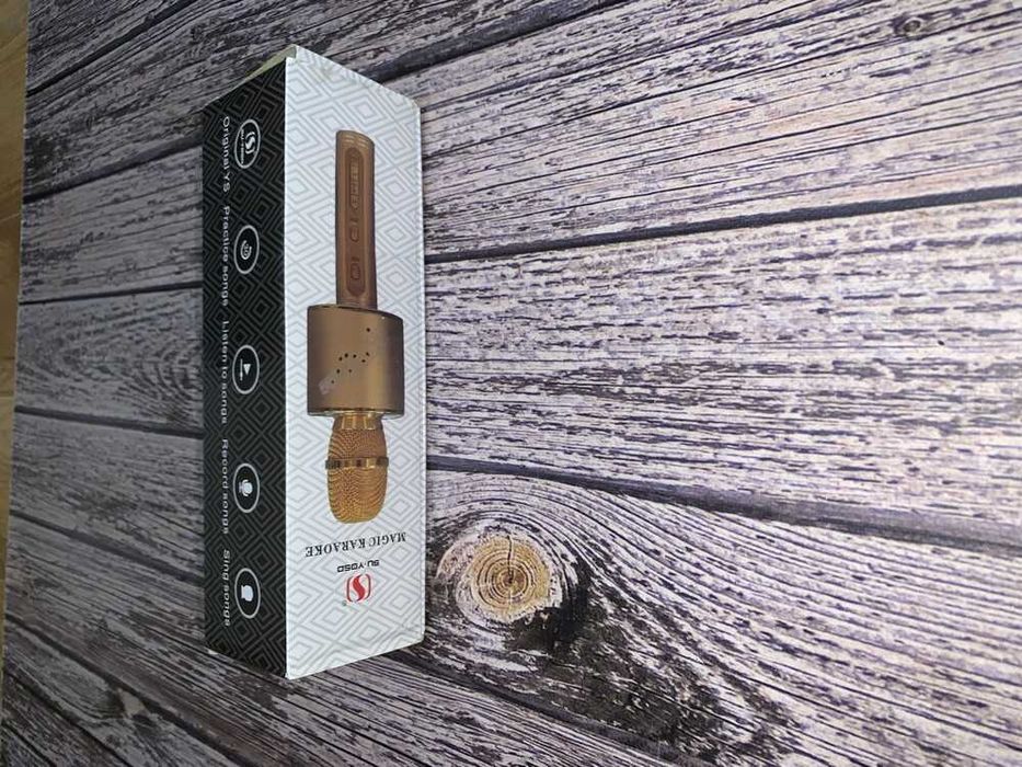 Беспроводная портативная колонка караоке микрофон 2 в 1 Magic Karaoke