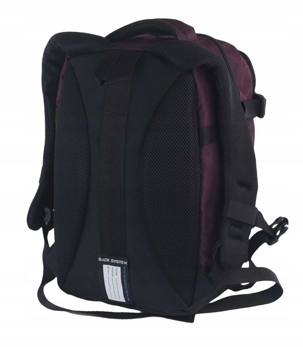 Plecak Podróżny 40x30x20 Do Samolotu RYANAIR Bagaż Podręczny Szary