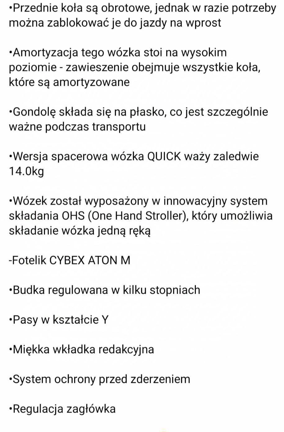 Wózek Muuvo Quick 2.0