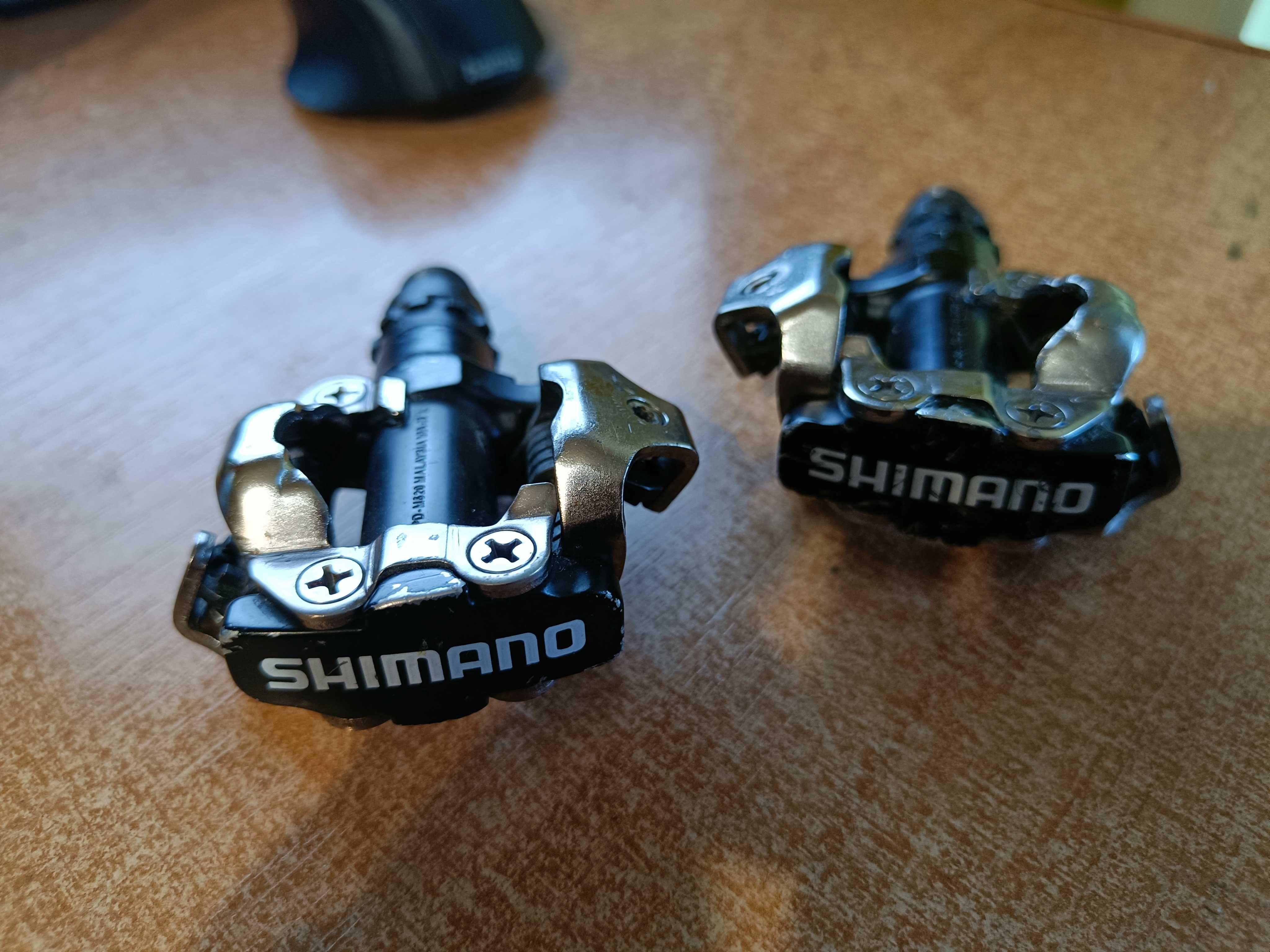 Pedały Spd Shimano SPD PD-M520  komplet z Blokami