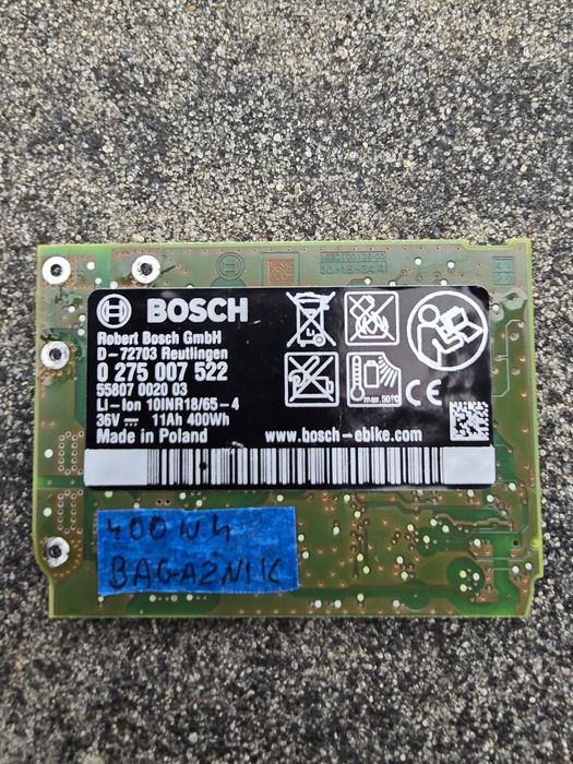 BMS BOSCH Powerpack 400 na bagażnik elektronika płytka pcb sprawny !!!