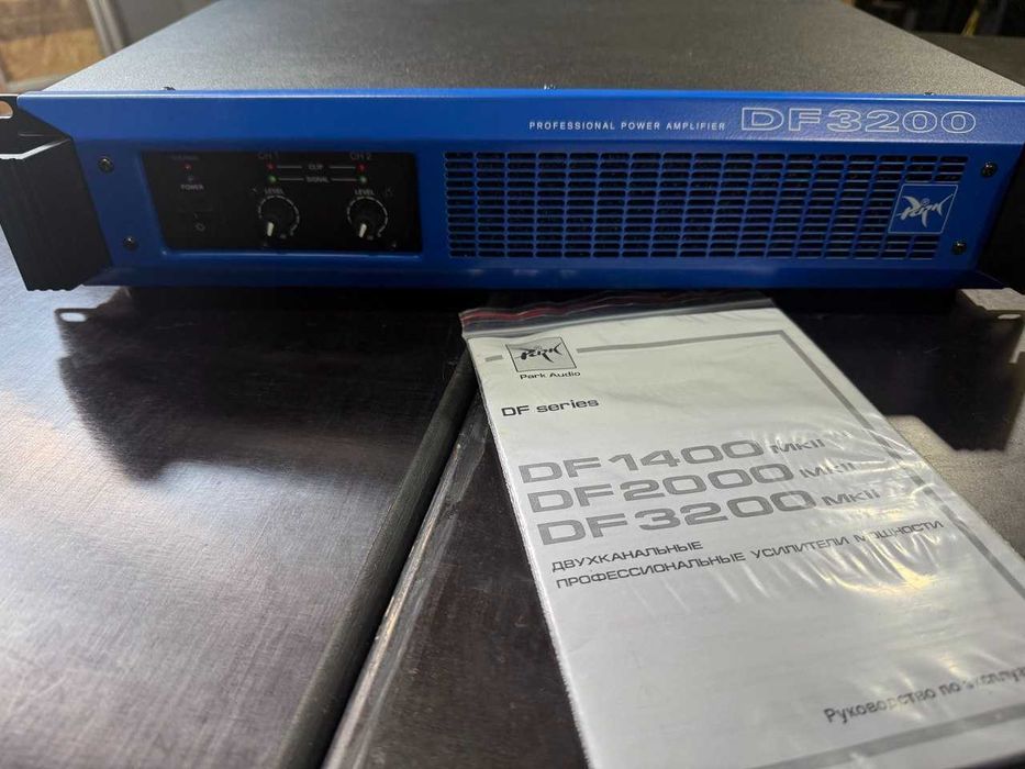 Продам НОВИЙ!!! Підсилювач потужності Park Audio DF3200