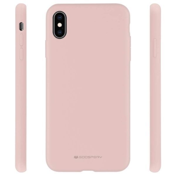 Pokrowiec silikonowy Mercury iPhone 14 Plus / 15 Plus Pink-Sand