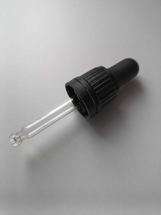 Szklana butelka 10ml z pipeta plomba gwarancyjna