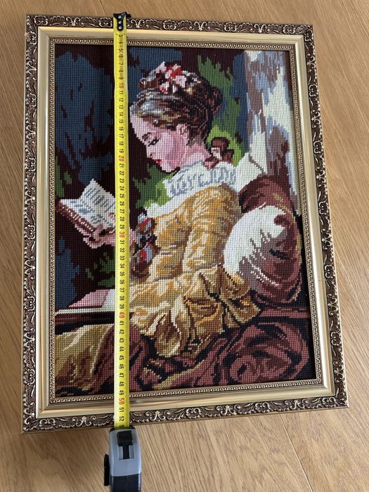 Obraz haftowany duży