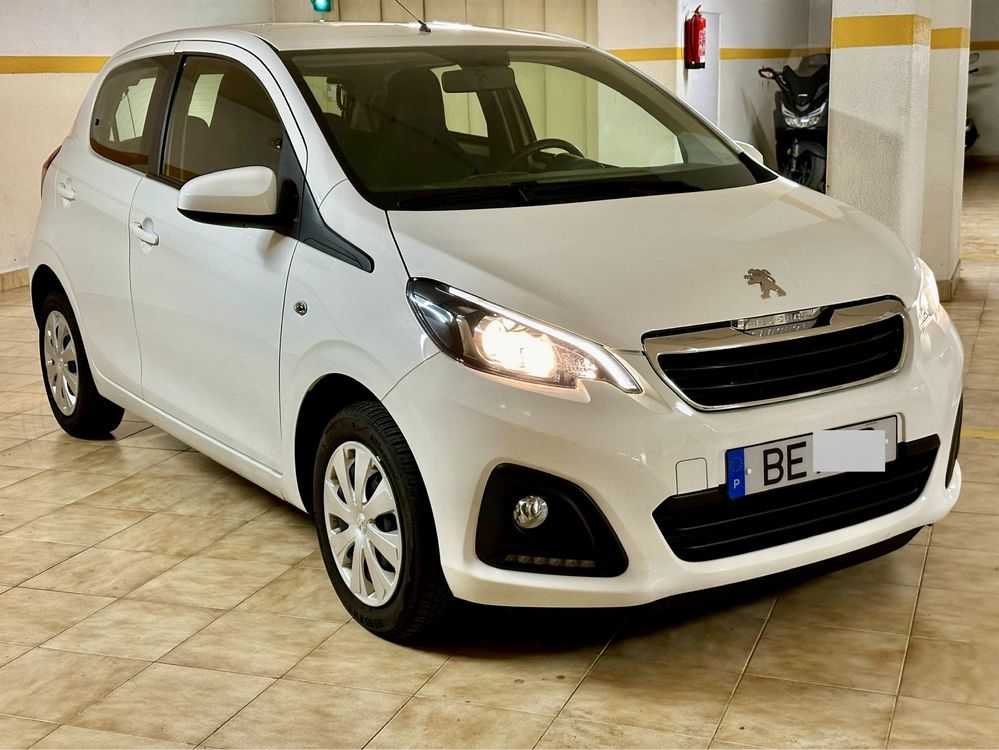 Peugeot 108 citadino 2019 Poucos KM Bluetooth AC económico 2 chaves