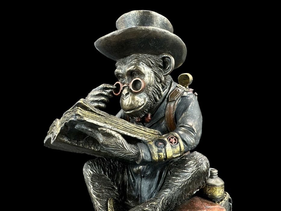 Steampunk Szympans Uczony Veronese (Wu76796a4)