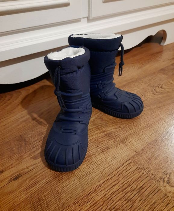 Buty zimowe śniegowce kalosze ocieplane 27