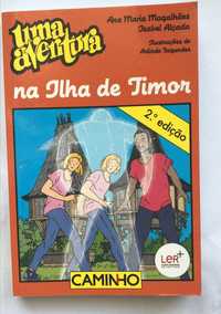 Vendo livro Uma aventura na ilha de Timor