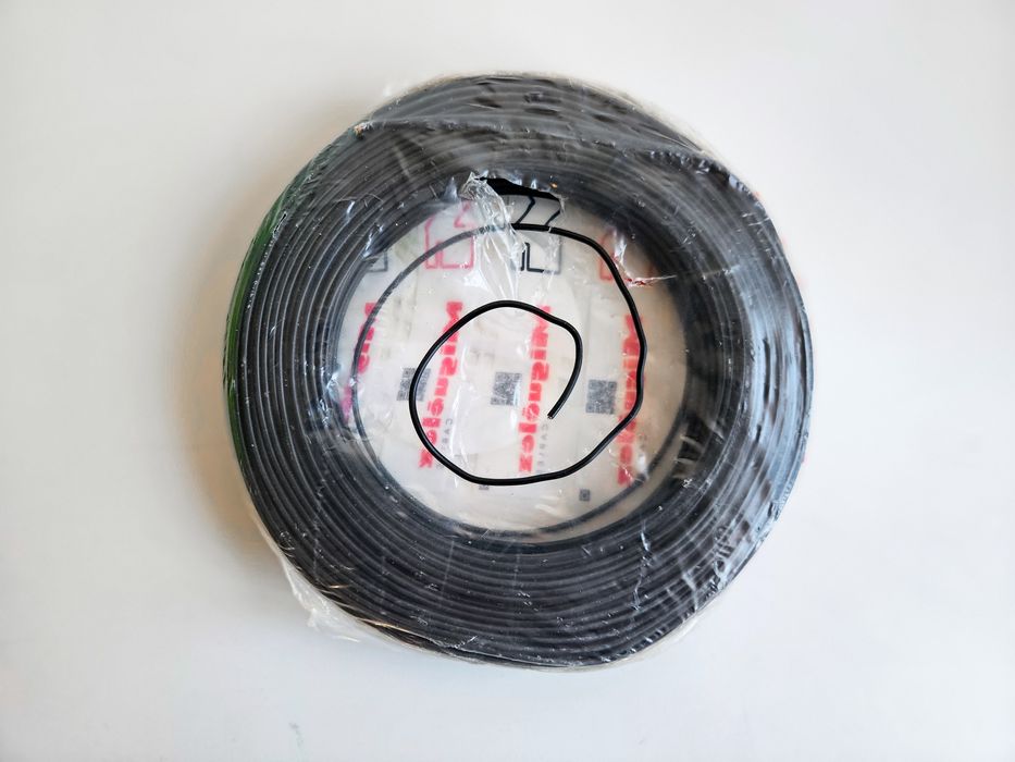 Cabo elétrico H07V-U 1x1,5mm² PT – aprox 90 m – Miguelez – novo/aberto