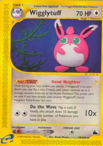 Pokemon Card - Wigglytuff 70 HP