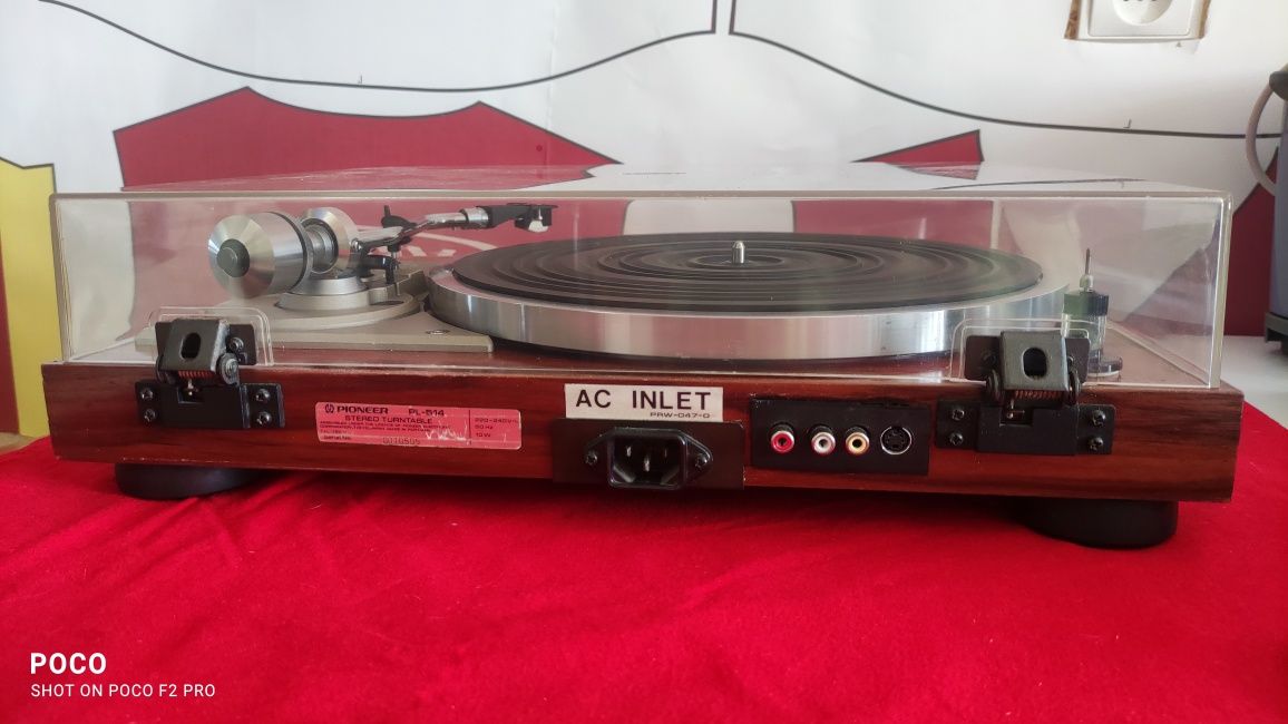 Gira Discos Pioneer PL 514