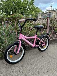 Двоколісний велосипед для дівчинки рожевий profi