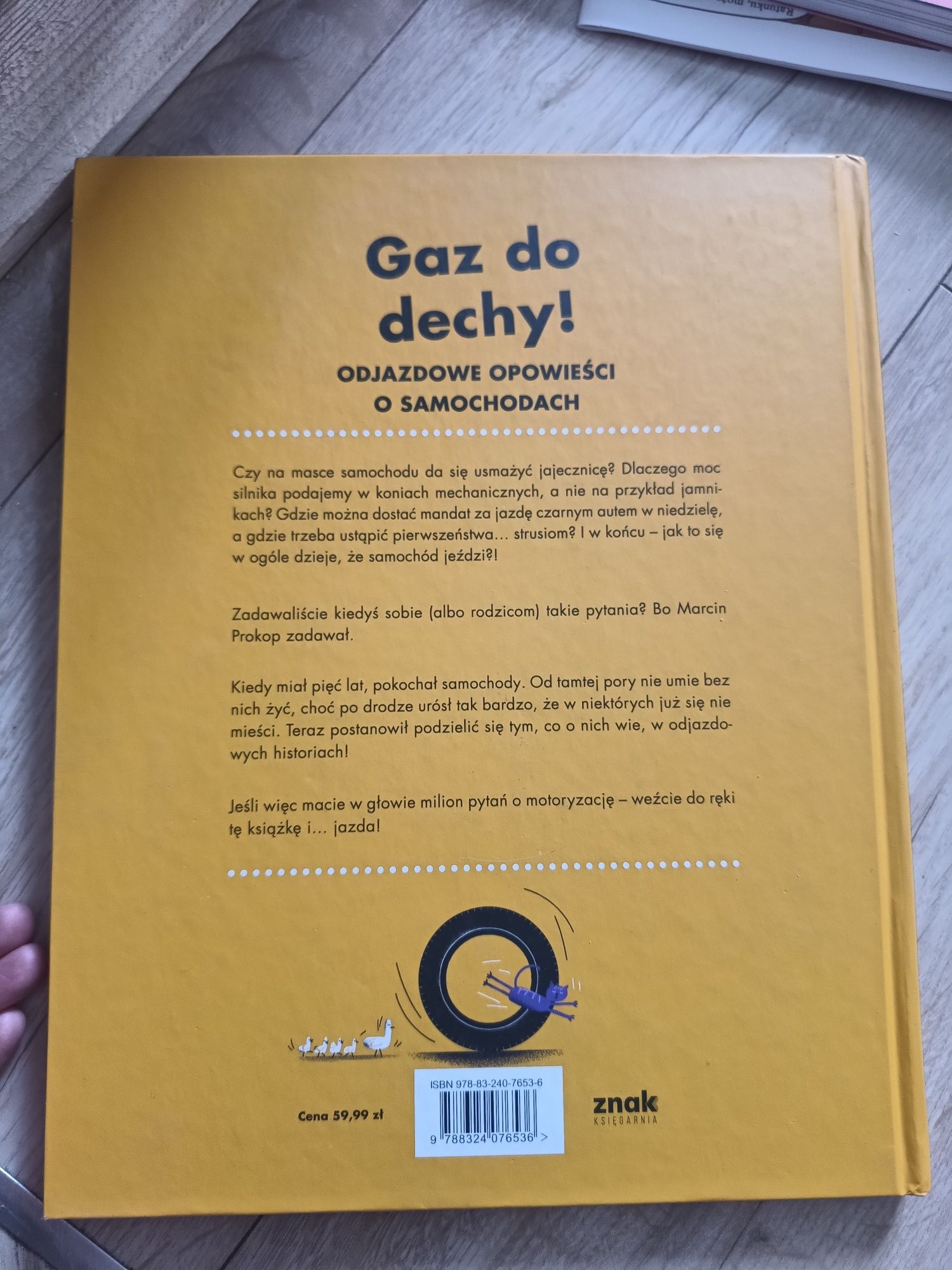 Marcin Prokop, Gaz do dechy, książka